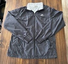 Vintage Y2K Nike Windbreaker Jacket Lined Youth Large 12-14/Adult Small