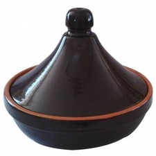 TAJINE + COPERCHIO TEGAME PENTOLA D 32 TERRACOTTA CRETA QUALITA' TOP 100% ITALY