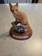 Leonardo Collection Fox Sitting On A Rock
