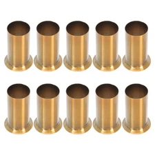 10 Pcs Iron Candle Chandelier Flanging Sleeve Lamp Base Sleeve Lighting Parts