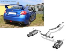  Sportauspuffanlage ab Kat für Subaru WRX STI Stufenheck ab 2014 je 2x90