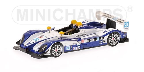 Minichamps Porsche Rs Spyder D.Franchitti 2ND Place 12H Sebring 2008 Modell 1:43-image