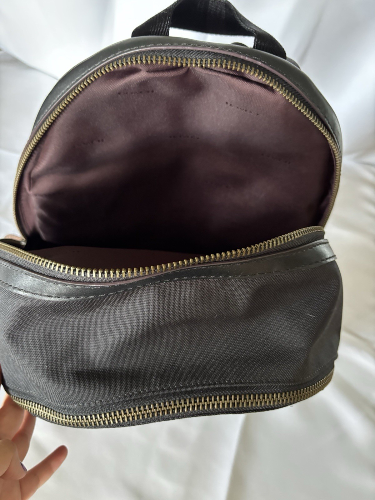 Coach Black Backpack - image 4