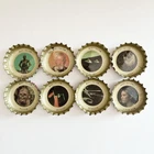 Star Wars Vintage Bottle Cap Crown Set of 8 Coca Cola Sprite Retro Rare Japan