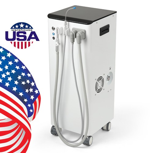Unità mobile odontoiatrica portatile 4 fori compressore d'aria/sistema unità di aspirazione - Foto 18 di 58