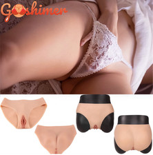 Goshimer Silicone Fake Vagina Shorts Panty HipShaping Pants For Crossdresser