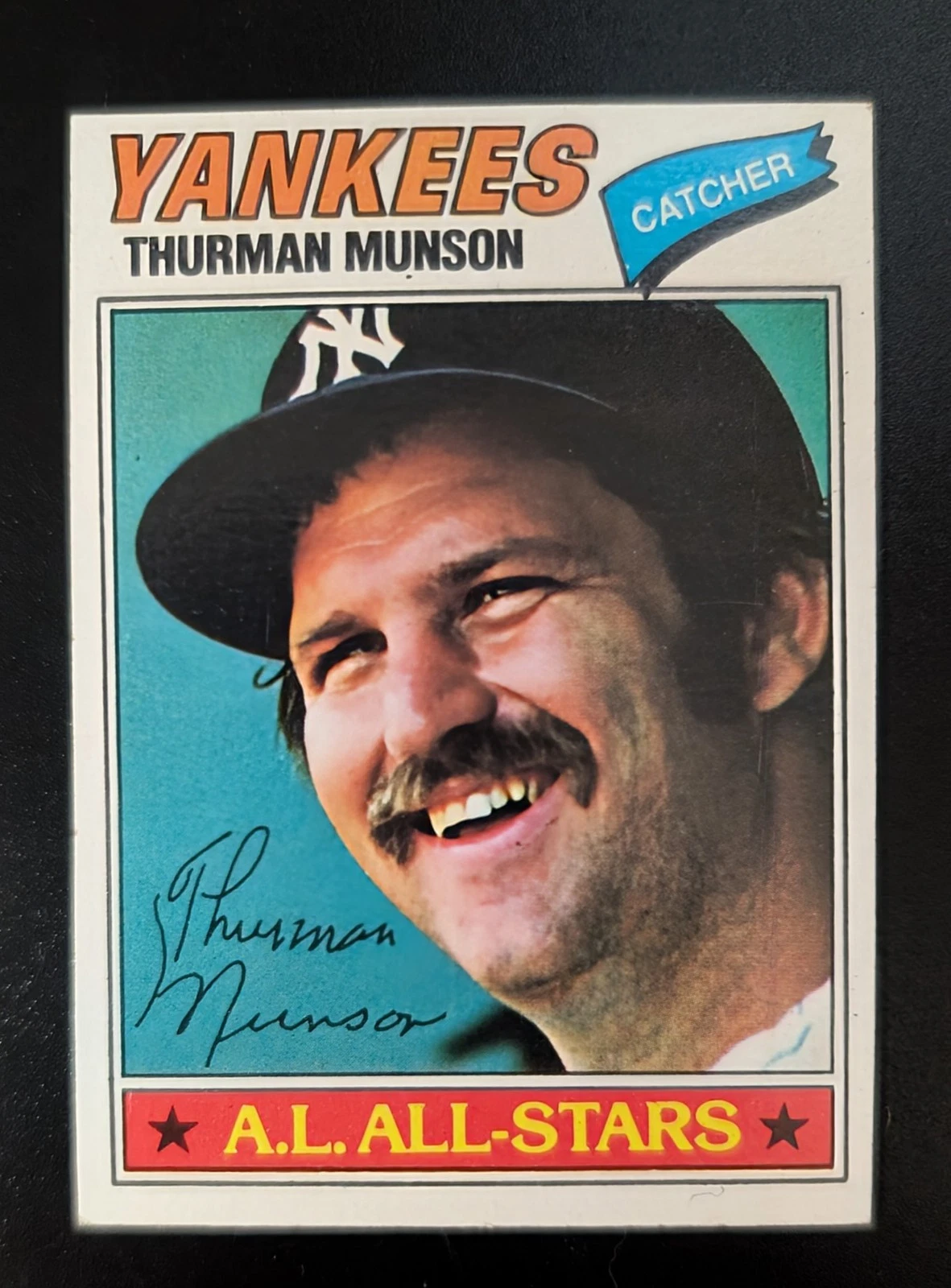 Thurman Munson trading card