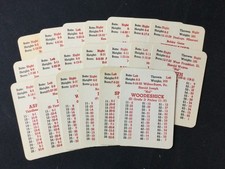 APBA 1962 Houston Colts Team Set Vintage Hal Woodeshick etc