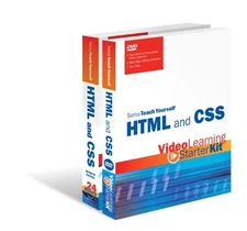 SAMS TEACH YOURSELF HTML AND CSS: VIDEO LEARNING STARTER By Sams Publishing Mint