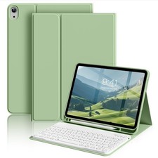 Keyboard Case for iPad 10th  11th Gen 10.9in 2025 With Pencil Holder, Folio