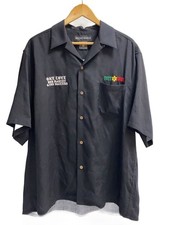 WACKO MARIA BOB MARLEY Hawaiian Shirt L BLK BOBMARLEY WM HI10