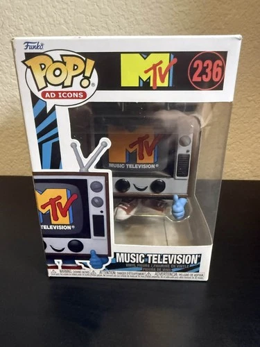 Funko Pop! Ad Icons MTV Music Television #236 Vinyl Figure
