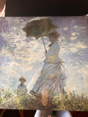Fine Art Puzzle Woman with a Parasol Monet 500 Pieces NEW Battle Road Press