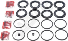 APDTY 173860 Brake Caliper Seal Rebuild Kit; 45.5mm Bore; Front Left & Right