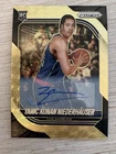 Yanic Konan Niederhauser 2025-26 Panini Prizm Gold Vinyl Prizm RC Auto /5 FOTL