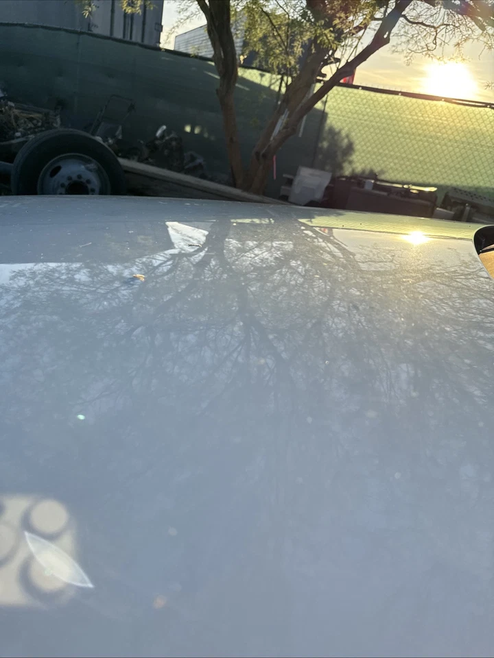 2008 2009 2010 2011, Mercedes-Benz C300 W204, Hood Panel Assembly, White - Image 3 of 3