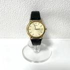 Vintage 1991 Seiko Spirit 7N01-6030 Gold Date Quartz Men's Watch 32mm JDM JAPAN
