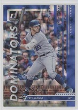 2020 Panini Donruss Dominators Blue 179/249 Pete Alonso #D-2 10no