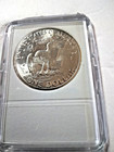 1971 eisenhower silver dollar, FULL MINT LUSTER, GREAT EYE APPEAL, FULL DETAILS — photo 4