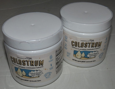 p4 TWO Legendairy Milk Colostrum Supplement Chewable Tablet Vanilla Flavor 120Ct