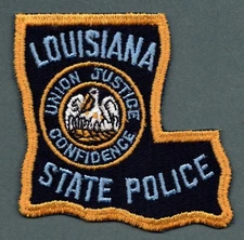 Louisiana State Police Patch