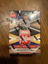 2020 Panini Elite Extra Edition Baseball Blaster Box 2 Auto Memorabilia Chase RC