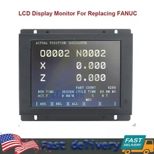 Industrial LCD Display For FANUC 9" Old CRT A61L-0001-0093 D9MM-11A MDT947B-2B#