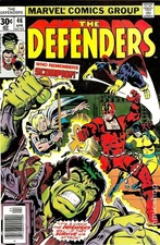 Defenders #46 FN 1977 Stock Image