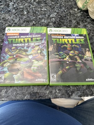 TEENAGE MUTANT NINJA TURTLES & DANGER OF THE OOZE MICROSOFT XBOX