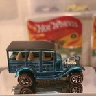 Hot Wheels Classic '31 Ford Woody Blue Black 1969 Restored Car 1:64