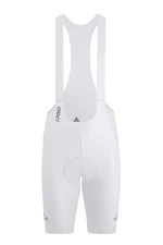 Men's Seamless White Pro Cycling Bib Shorts