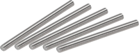 5 StüCk M4 X 60 Mm Vollgewindestange 304 Edelstahl Rechtsgewinde, M4-0.7 Gewinde