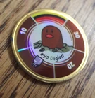 1999 Nintendo Pokemon Battle Coin -- Diglett