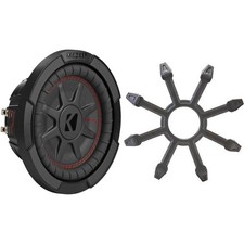 Kicker 48CWRT84 CompRT 8" Subwoofer, DVC, 4-ohm - Includes Grill