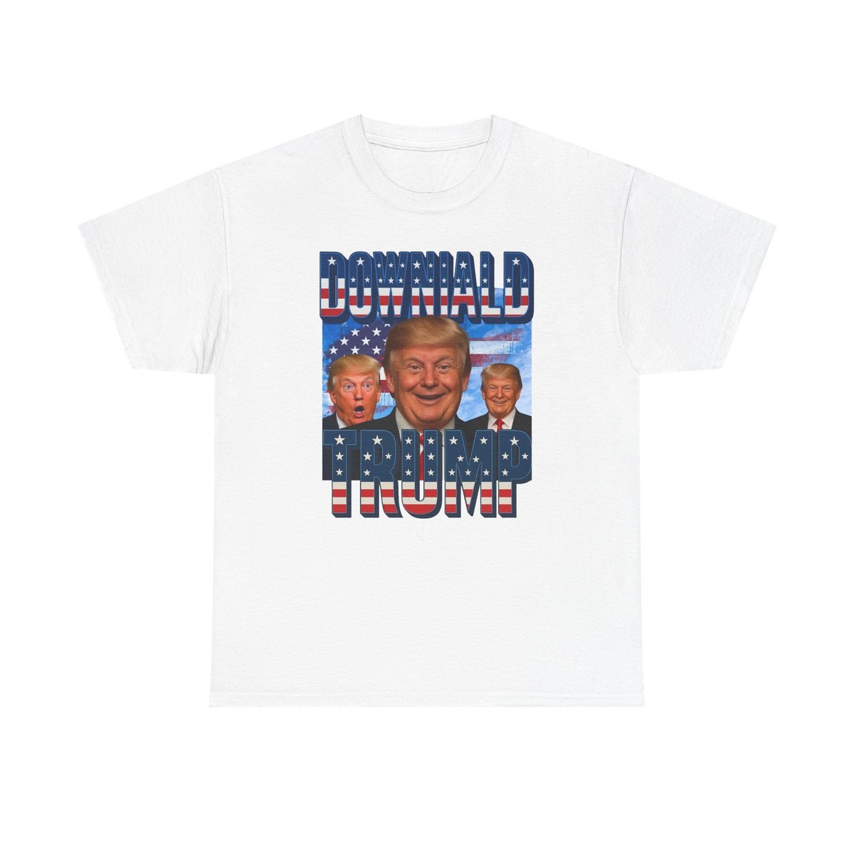 T-shirt Don Air Trump Parody - Graphic A**holes Live Forever - Taille M Pour Homme