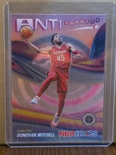 2023-24 Panini Nba Hoops Premium Stock - Anti-Gravity Donovan Mitchell #10