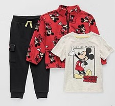 Toddler Boys Mickey Mouse 3-pc. Pant Set 4T A1