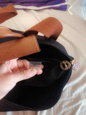 Longchamp Le Pliage Original M Foldable Backpack Black with  display picture 1