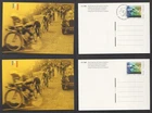 Switzerland 2000 Cycling, Tour de France Mint & FDC Postal Stationery First Day