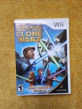 Star Wars: The Clone Wars - Lightsaber Duels (Nintendo Wii, 2008) CIB TESTED 