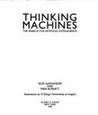 Thinking Machines: The Search für Dekoration Intelligence Paperb