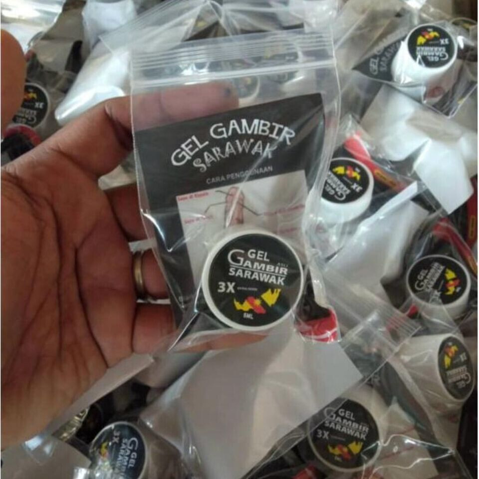 4x Gambir Sarawak 100% Delay Gel Prolong Duration for Men's Enhancement
