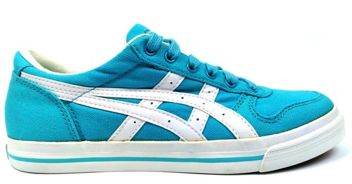 asics canvas trainers