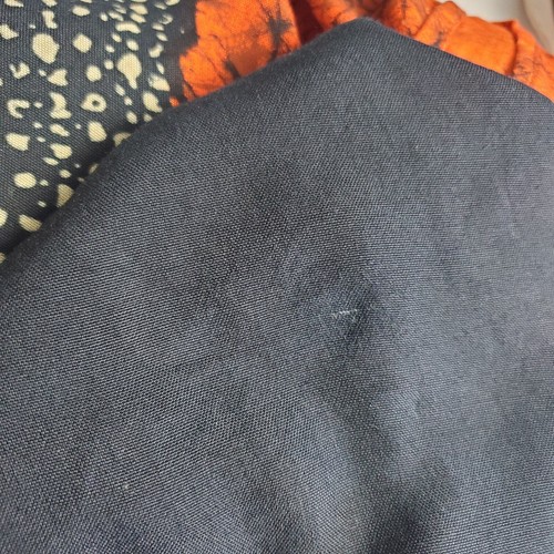 Manta Orange and Black caftan - Size 1X - Picture 5 of 8