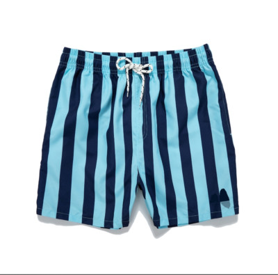  Herren Badeanzug gestreift, Boxershorts Meer Herren CAPRIBEACH