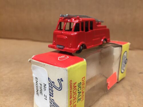 MODELLI VINTAGE FUN HO PRESSOFUSI SCALA #21 MOTORE ANTINCENDIO NUOVA ZELANDA - Foto 4 di 8