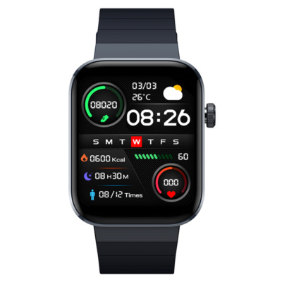 Brand New Smartwatch Xiaomi MiBro T1 Black - XPAW006 - Bluetooth - 5 ATM - 41MM