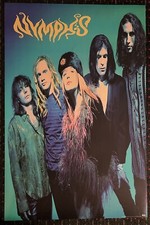 NYMPHS 23x35 record store promo poster Inger Lorre 1991 GLAM Punk Metal Grunge