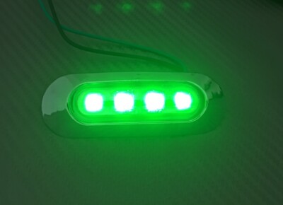 4X 12V 24V SMD 6 LED Luci Marker Laterali Bianche - Foto 5