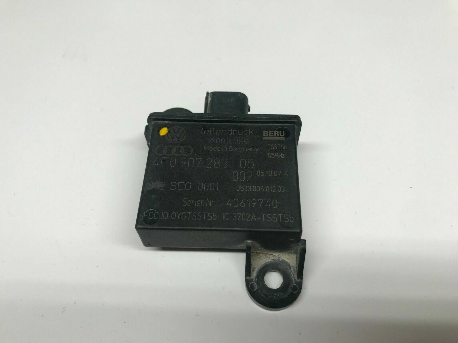 LAMBORGHINI GALLARDO 550 560 TIRE PRESSURE MONITOR SENSOR SYSTEM OEM 4F0907283 1